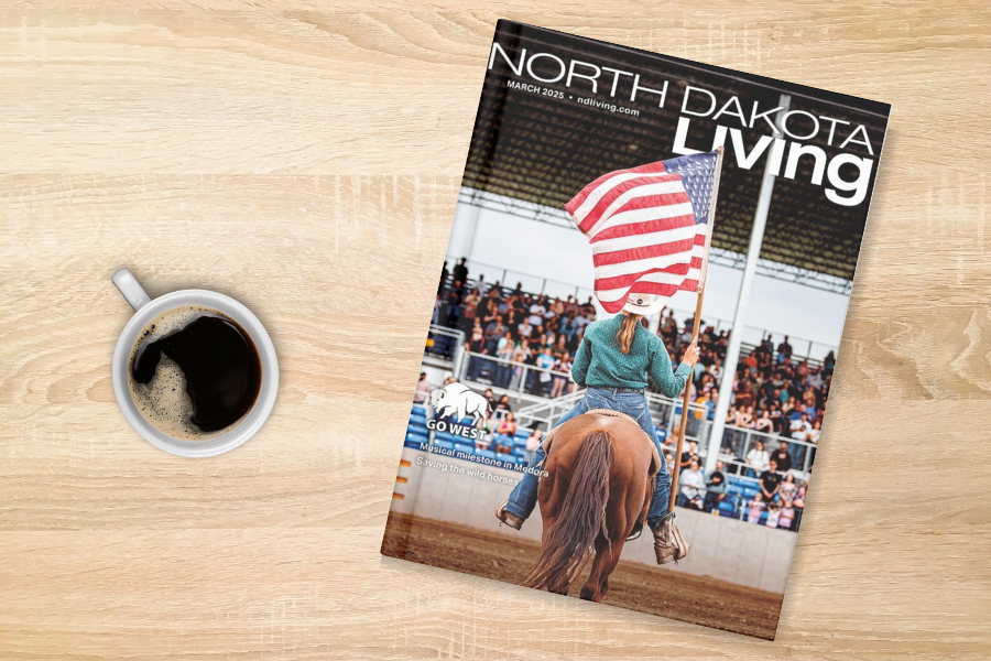 March issue of North Dakota Living